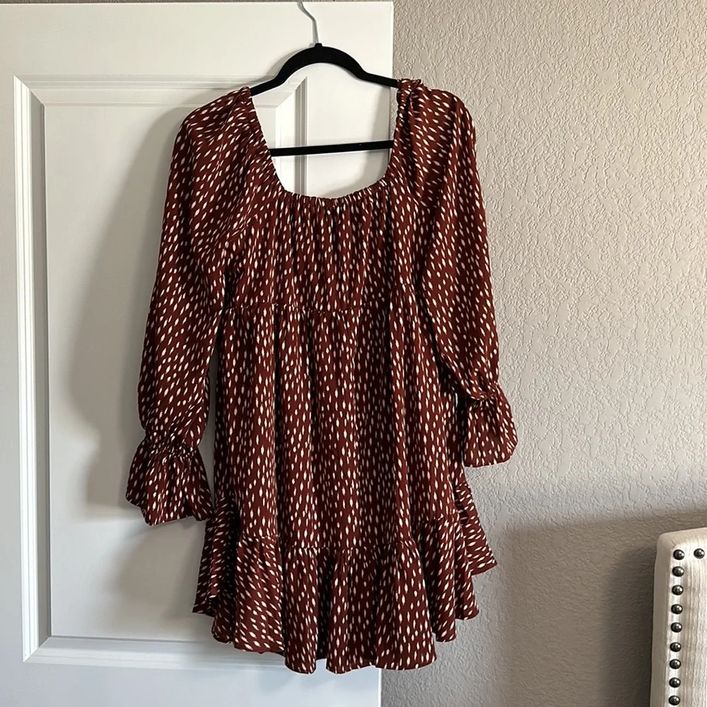 New In Patterned Dress - Picture 1 of 4